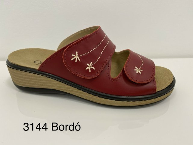 Saboți ortopedici femei 3144, bordo