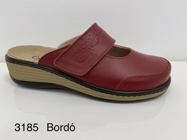 Saboți ortopedici femei 3185, bordo