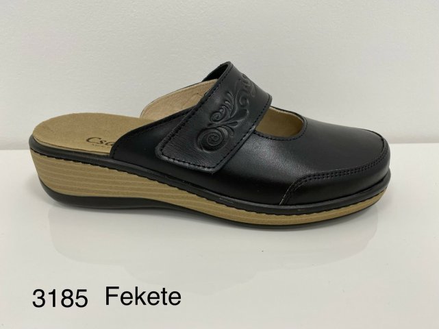 Saboți ortopedici femei 3185, negri