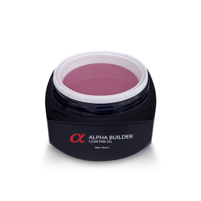 Alpha Builder clear pink gel 15g