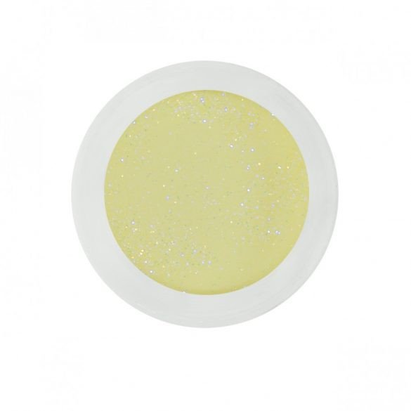 Pudră acrilică Yellow glitter 10g (023)